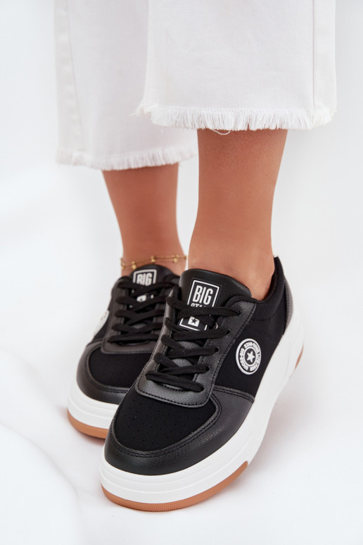 Sneakers tüüpi jalanõud Pealiste omad platvormiga Big Star RR274573 HI-POLY SYSTEM msuud