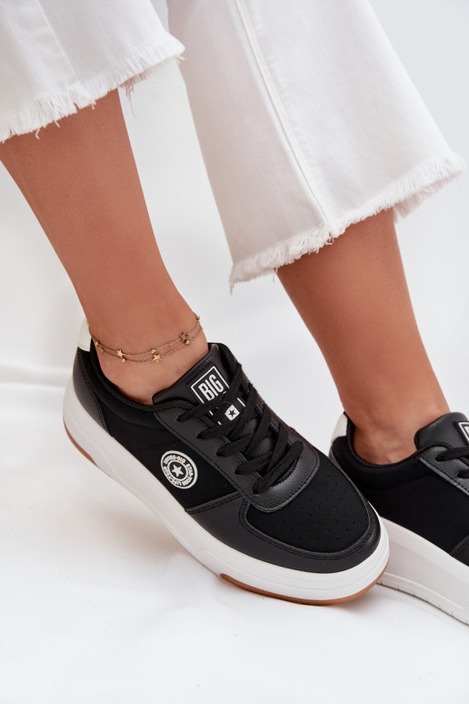 Sneakers tüüpi jalanõud Pealiste omad platvormiga Big Star RR274573 HI-POLY SYSTEM msuud