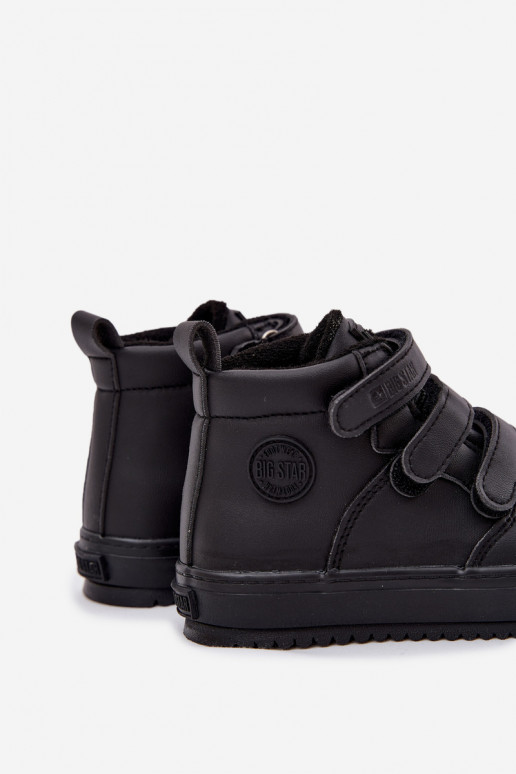 voodriga Msuud poolsaapad Laste jalanõud krõpsudega kinnitatav Big Star SS374070 msuud