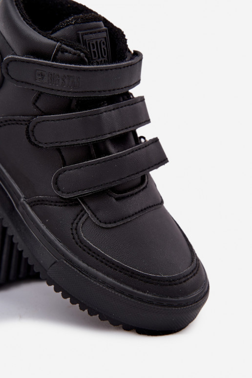 voodriga Msuud poolsaapad Laste jalanõud krõpsudega kinnitatav Big Star SS374070 msuud