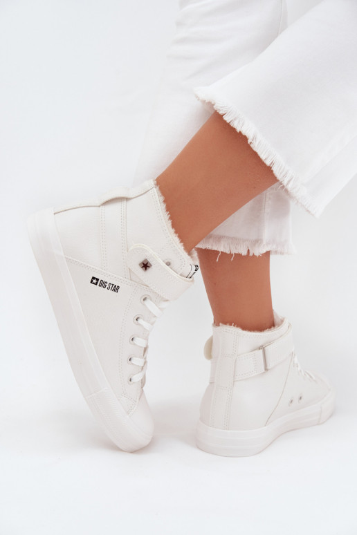 Pealhk voodriga vabaaja jalanõud BIG STAR V274541FIN valget värvi