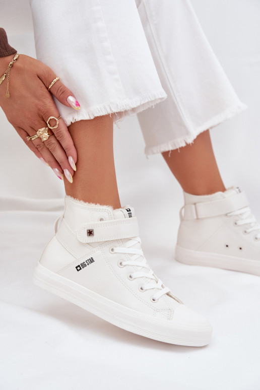 Pealhk voodriga vabaaja jalanõud BIG STAR V274541FIN valget värvi