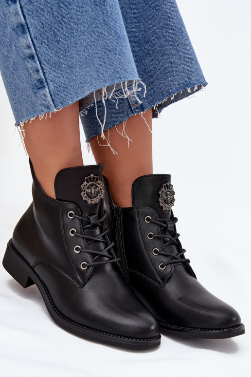 madalad naistesaapad laiade nööridega Koos Ornate Detalem voodriga msuud Cylira