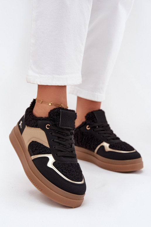 Sneakers tüüpi jalanõud Pealiste omad platvormiga karusnahaga Typu Baranek msuud Frelina Sneakers tüüpi jalanõud Pealiste omad platvormiga karusnahaga Typu Baranek msuud Frelina
