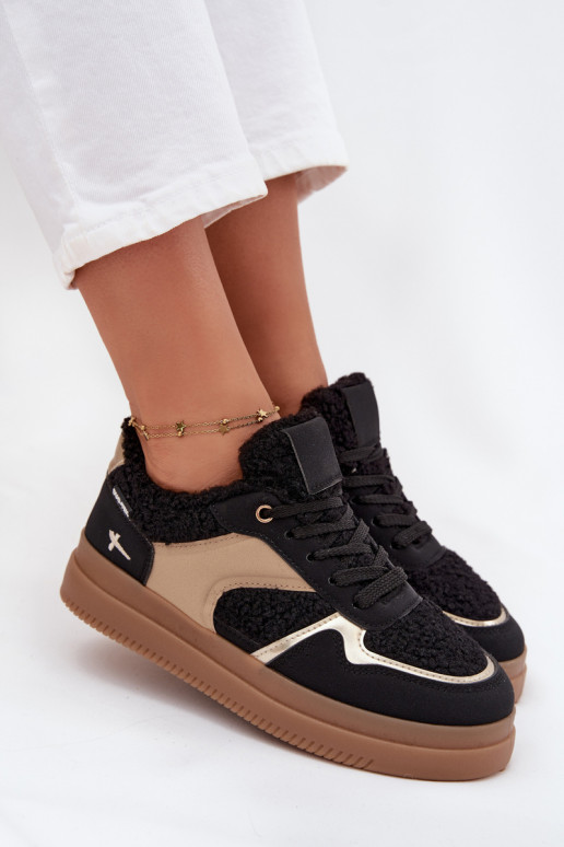 Sneakers tüüpi jalanõud Pealiste omad platvormiga karusnahaga Typu Baranek msuud Frelina Sneakers tüüpi jalanõud Pealiste omad platvormiga karusnahaga Typu Baranek msuud Frelina