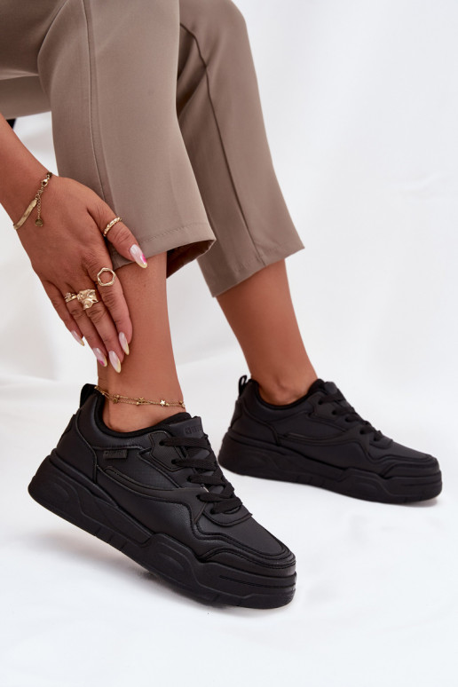 Sneakers tüüpi jalanõud Pealiste omad platvormiga Big Star SS274589 HI-POLY SYSTEM msuud