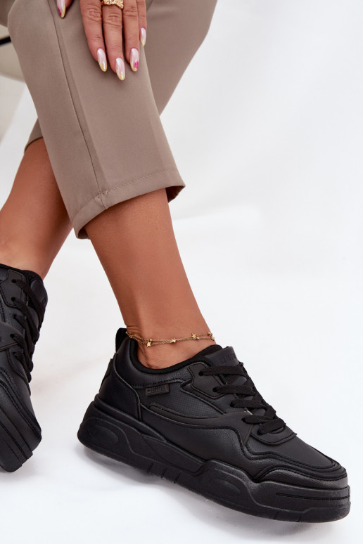 Sneakers tüüpi jalanõud Pealiste omad platvormiga Big Star SS274589 HI-POLY SYSTEM msuud