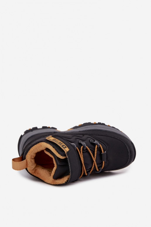 jalanõud nööpidega lumesaapad Laste jalanõud krõpsudega kinnitatav Big Star SS374013 msuud