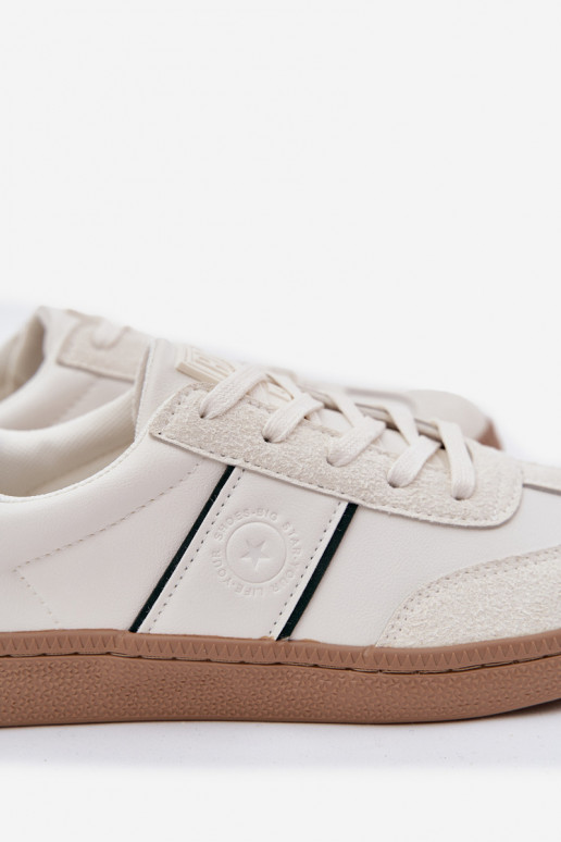 Sellel ondal Sneakers tüüpi jalanõud meeste omad Big Star SS174078 valget värvi