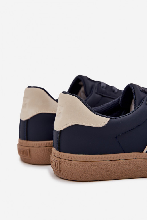 Sellel ondal Sneakers tüüpi jalanõud meeste omad Big Star SS174079 tumesinist värvi