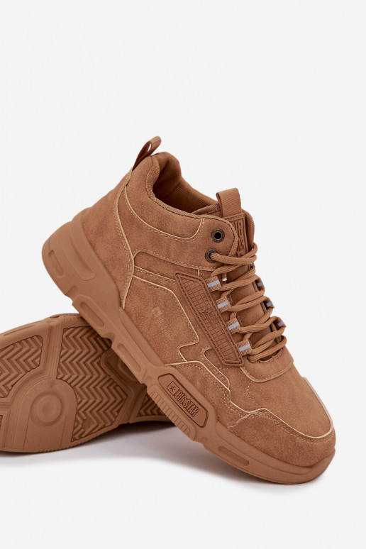 Sneakers tüüpi jalanõud meeste omad Big Star SS174281 HI-POLY SYSTEM pruunid värvi