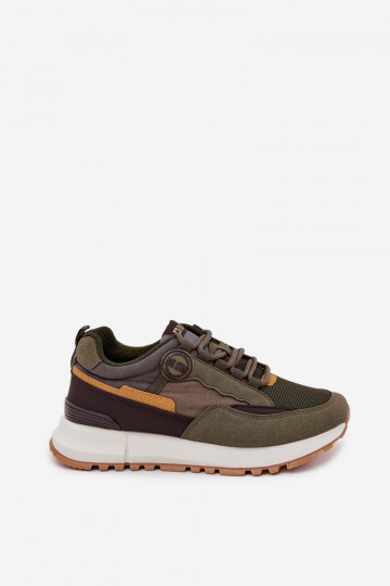 Khaki värvi meeste sportkingad "Big Star RR174280 HI-POLY SYSTEM" 2
