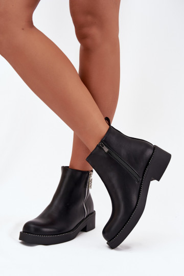 voodriga madalad naistesaapad säravate kristallidega msuud Vionna 2