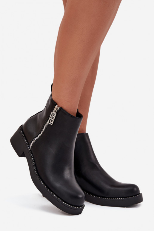 voodriga madalad naistesaapad säravate kristallidega msuud Vionna