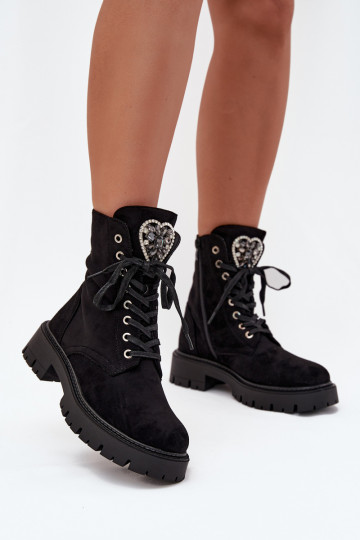 saapad Ehete kaunistusega voodriga Eco Suedeosissee msuud Miryssa