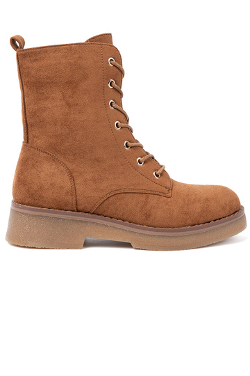 Mugav saapad sisse kolorze karmelosisseym tasasel tallal 2