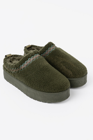 khakivärvi, miękkie kingad a'la Pealiste lumesaapad bez pięty