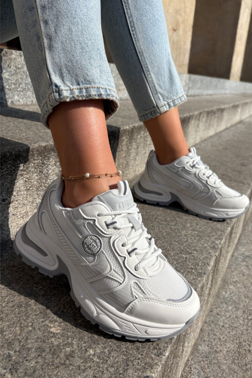 Sneakers tüüpi jalanõud Pealiste omad Big Star RR274A191 valget värvi