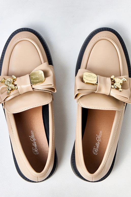 Liivakarva mokasiinid paelaga ja...