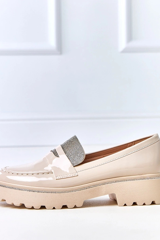 Liivakarva lakknahast mokasiinid...