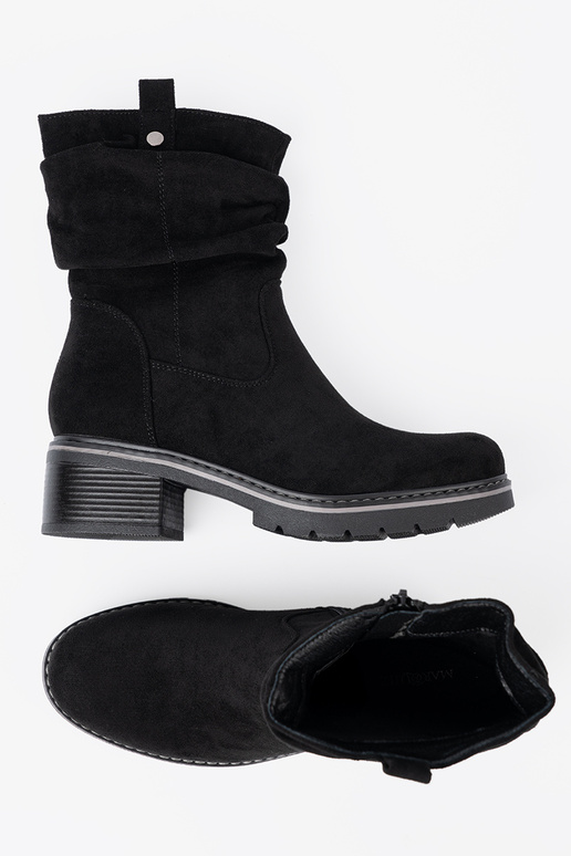 Pealiste poolsaapad Msuud z ozdobnym marszczeniem