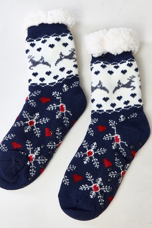 Tumed sinised valged sokid...