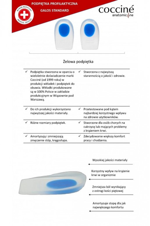 COCCINE GALOS sisetallad Peal OstrogiŻelu