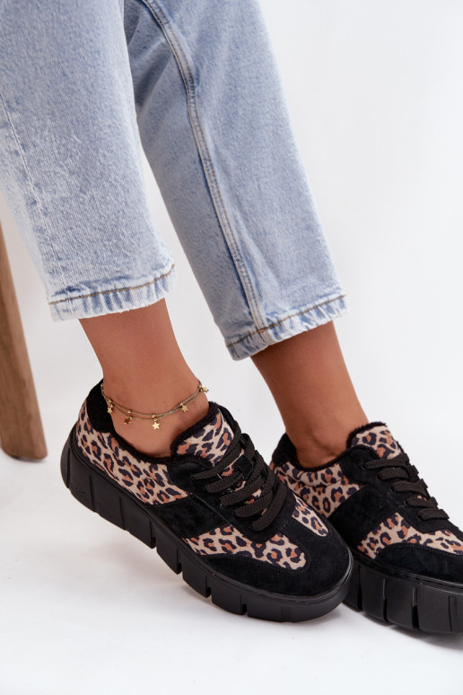 seemisnakhsed voodriga Sneakers tüüpi jalanõud Pealiste omad platvormiga Vinceza 66841 leopardimustriga msuud seemisnakhsed voodriga Sneakers tüüpi jalanõud Pealiste omad platvormiga Vinceza 66841 leopardimustriga msuud