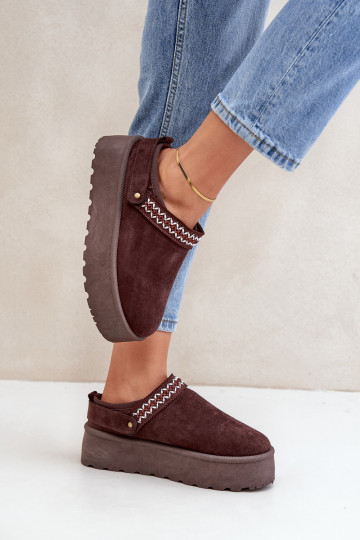 nööpidega lumesaapad Koos Ornate Haftem Czekoladosissee Selithria