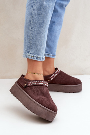 nööpidega lumesaapad Koos Ornate Haftem Czekoladosissee Selithria 2