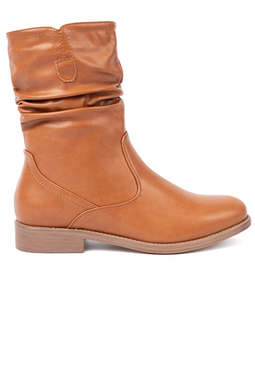 Komfortosissee lumesaapad karmelosissee z marszczeniami 2