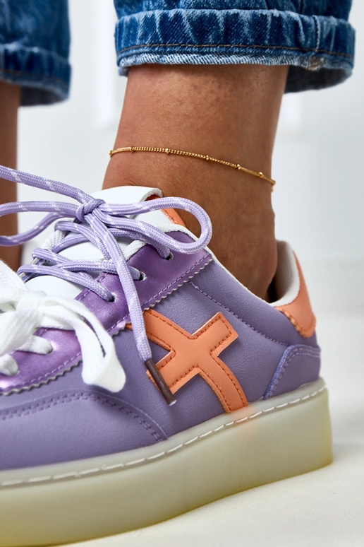 Lillad sportkingad platvormiga oranži... Lillad sportkingad platvormiga oranži...