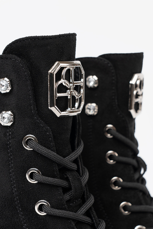 Elegantsed Msuud saapad z błyszczącymi kryształkami