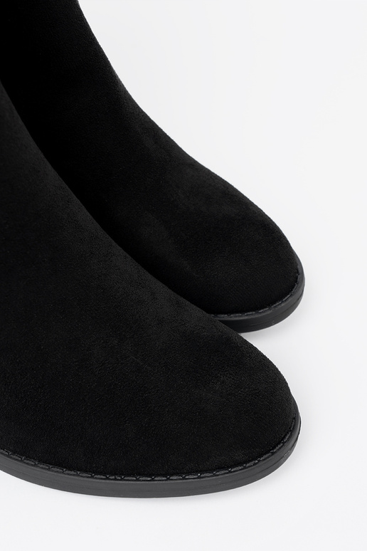 Elegantsed lumesaapad Msuud kõrge kontsaga volangilise ülaosaga