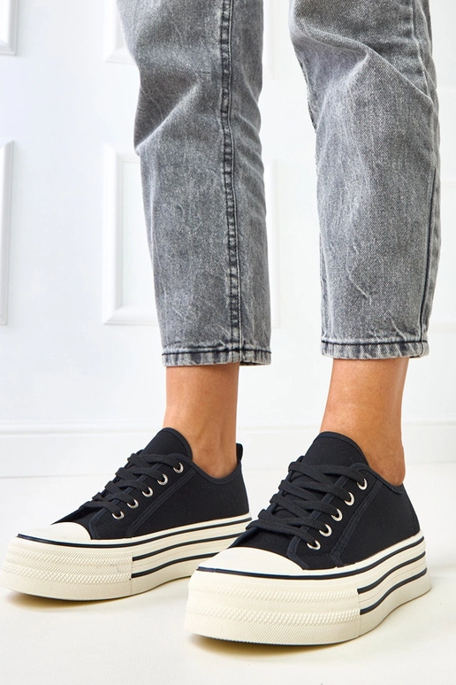 Mustad platvormi tossud Talah Mustad platvormi tossud Talah