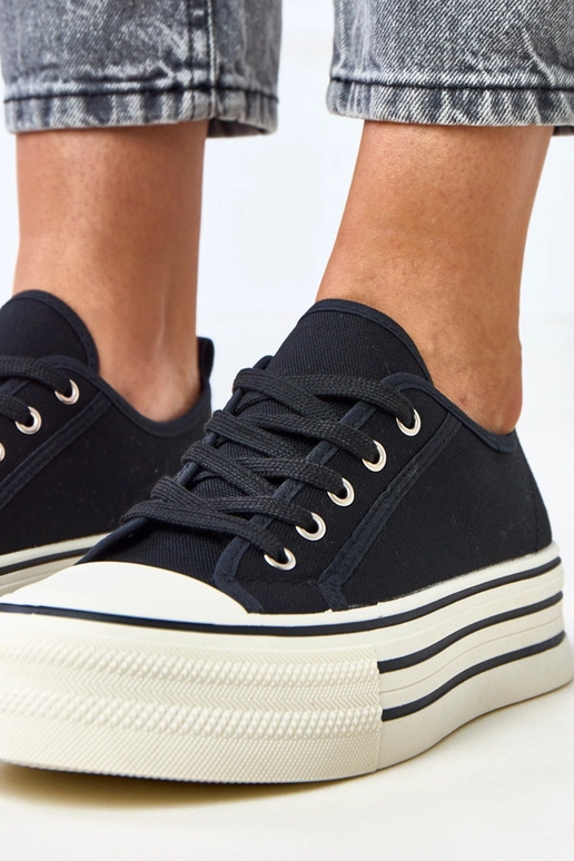 Mustad platvormi tossud Talah Mustad platvormi tossud Talah