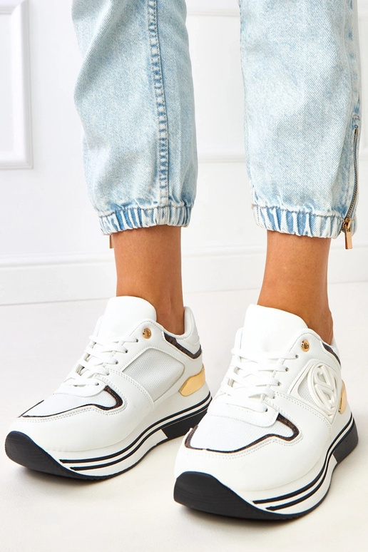 Valged-mustad platvormi tossud „Matija" Valged-mustad platvormi tossud „Matija"