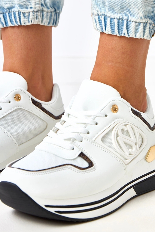 Valged-mustad platvormi tossud „Matija" Valged-mustad platvormi tossud „Matija"