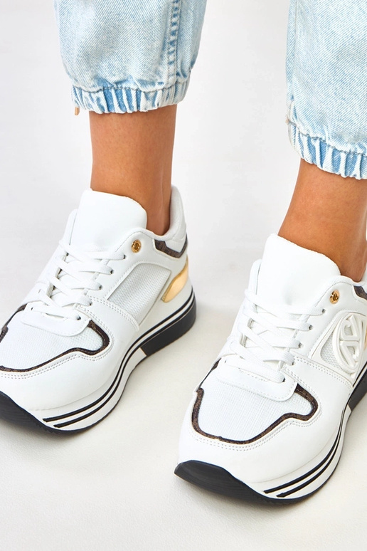 Valged-mustad platvormi tossud „Matija" Valged-mustad platvormi tossud „Matija"