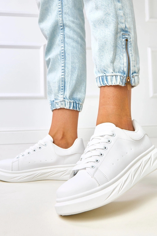 Valged platvormi tossud „Rosier" Valged platvormi tossud „Rosier"