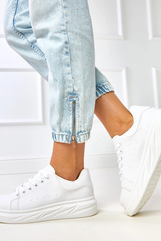 Valged platvormi tossud „Rosier" Valged platvormi tossud „Rosier"