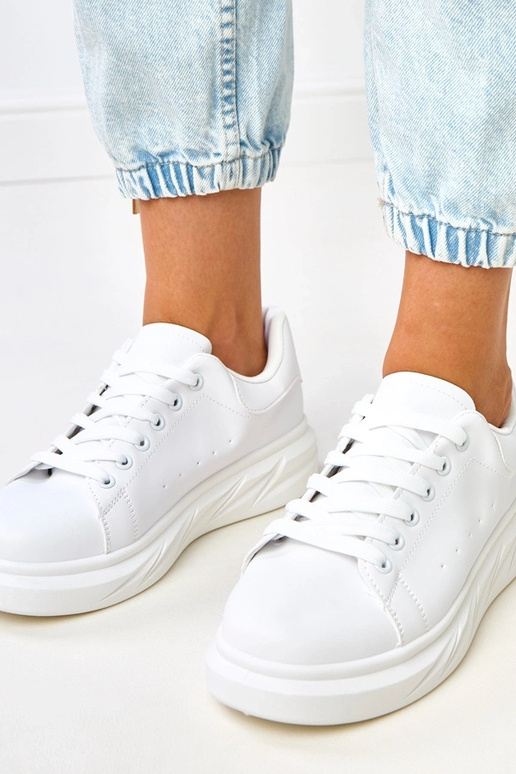 Valged platvormi tossud „Rosier" Valged platvormi tossud „Rosier"