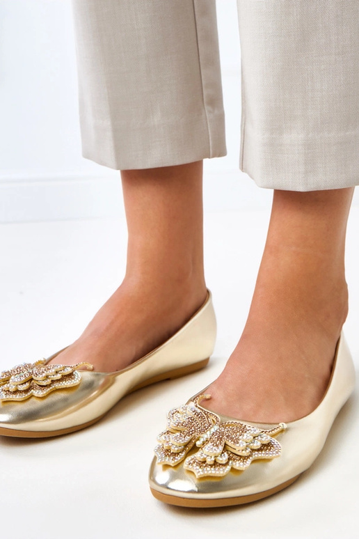 Kuldseid baleriinad dekoratiivse...