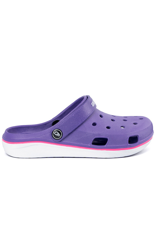 Violetne värv kingad typu Crocs