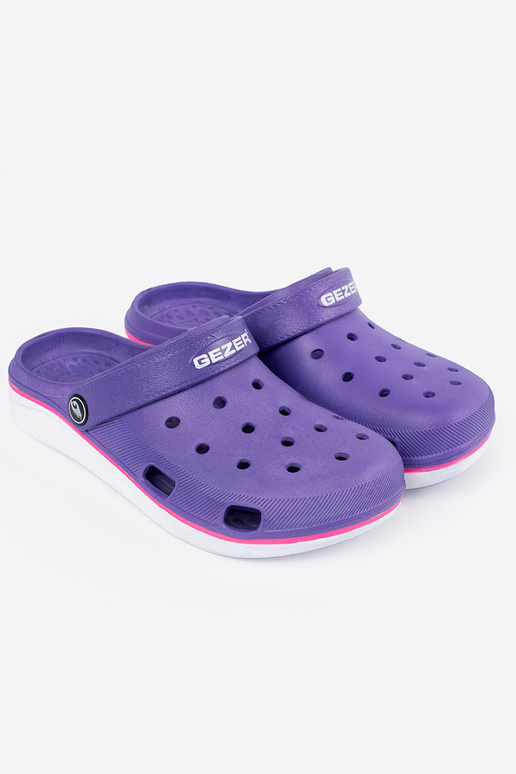 Violetne värv kingad typu Crocs