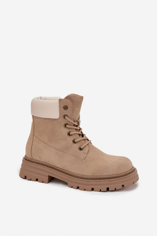 jalanõud Pealiste omad nööritavad beeži värvi Norena jalanõud Pealiste omad nööritavad beeži värvi Norena