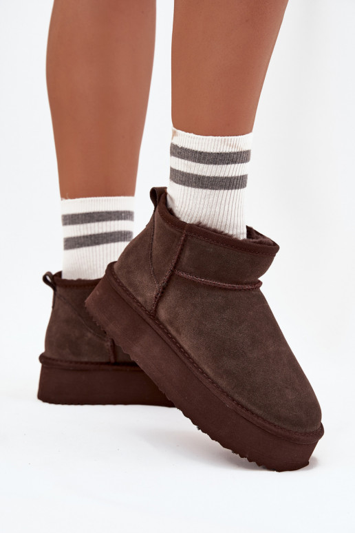 seemisnakhsed nööpidega lumesaapad Pealiste omad platvormiga Vinceza 97962 Czekoladosissee seemisnakhsed nööpidega lumesaapad Pealiste omad platvormiga Vinceza 97962 Czekoladosissee