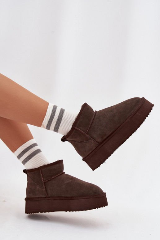 seemisnakhsed nööpidega lumesaapad Pealiste omad platvormiga Vinceza 97962 Czekoladosissee seemisnakhsed nööpidega lumesaapad Pealiste omad platvormiga Vinceza 97962 Czekoladosissee