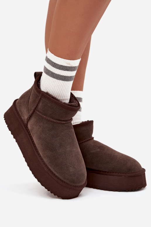 seemisnakhsed nööpidega lumesaapad Pealiste omad platvormiga Vinceza 97962 Czekoladosissee seemisnakhsed nööpidega lumesaapad Pealiste omad platvormiga Vinceza 97962 Czekoladosissee