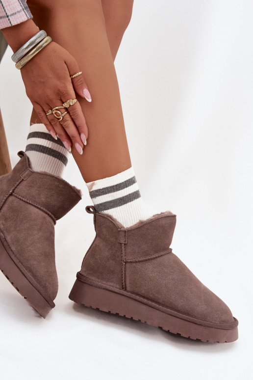 nööpidega lumesaapadPealturalnego seemisnakhsedu voodriga karusnahaga Vinceza 97961 pruunid värvi nööpidega lumesaapadPealturalnego seemisnakhsedu voodriga karusnahaga Vinceza 97961 pruunid värvi